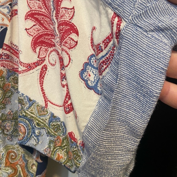 Chico's Patchwork Paisley Top - Picture 4 of 5